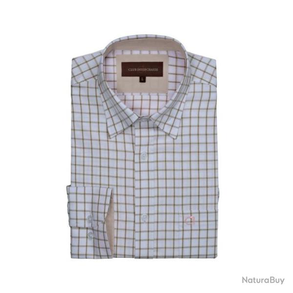 Chemise Club Interchasse Nelson Blanc Blanc