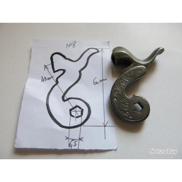 VENDU  PAR CUIRASSIER11 N 8 CHIEN GAUCHE POUR FUSILS A   CHEMINEES