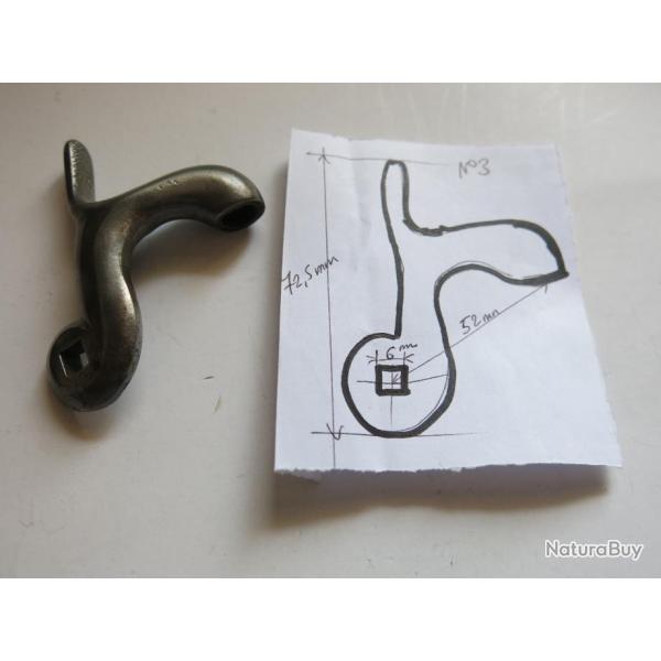 VENDU  PAR CUIRASSIER11 N3  CHIEN DROIT  POUR FUSILS A CHEMINEES