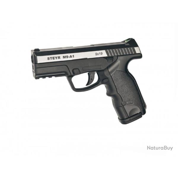 Pistolet � glissi�re Steyr M9-A1 Duotone en m�tal - 4,5 mm Co2 Bbs Steel