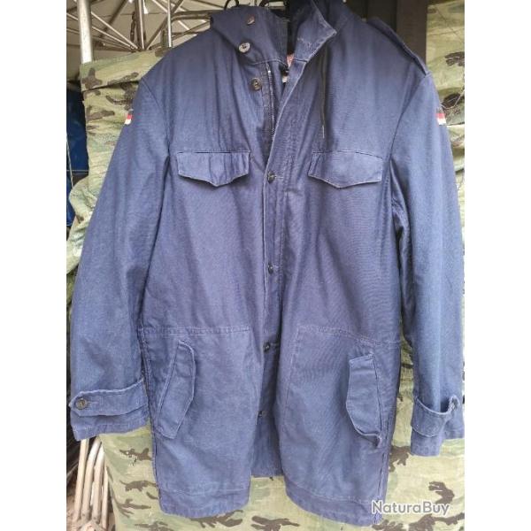 Parka marine Allemande bleu marine occasion XXL LONG