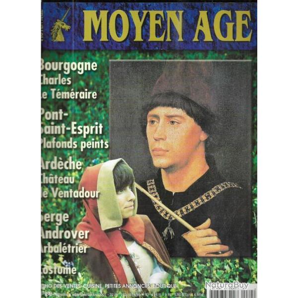 moyen-age n�24 ,h�raldique , cuisine m�di�vale , botanique , numismatique Revue heimdal ,