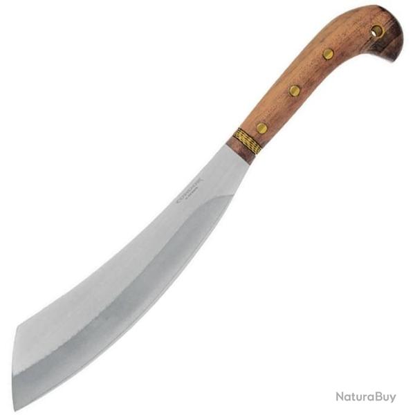 Machette Mini Duku el salvador Manche en Noyer avec Etui en Cuir CTK426105SS07