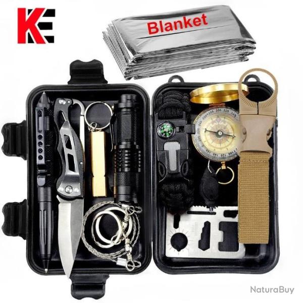 Kit de Survie avec Bracelet  - LIVRAISON GRATUITE !!