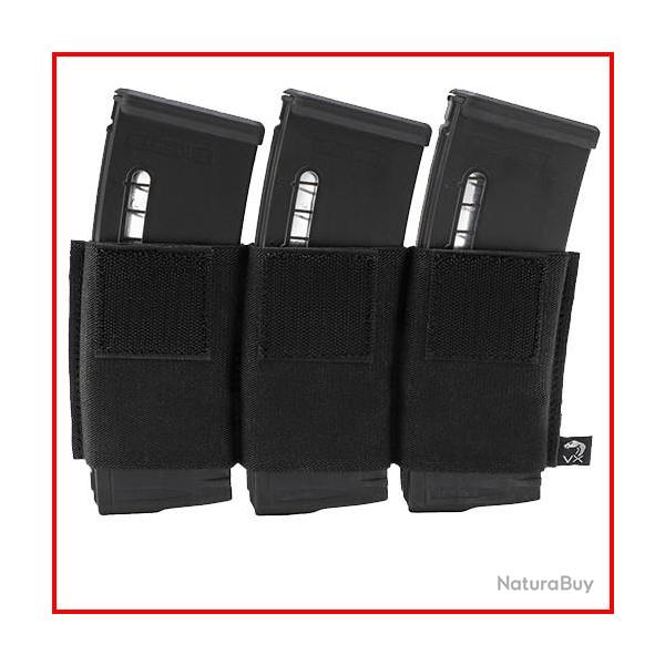  Porte chargeur triple VX M4 Viper NOIR