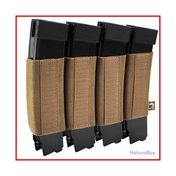  Porte chargeur Quad VX SMG Viper COYOTE
