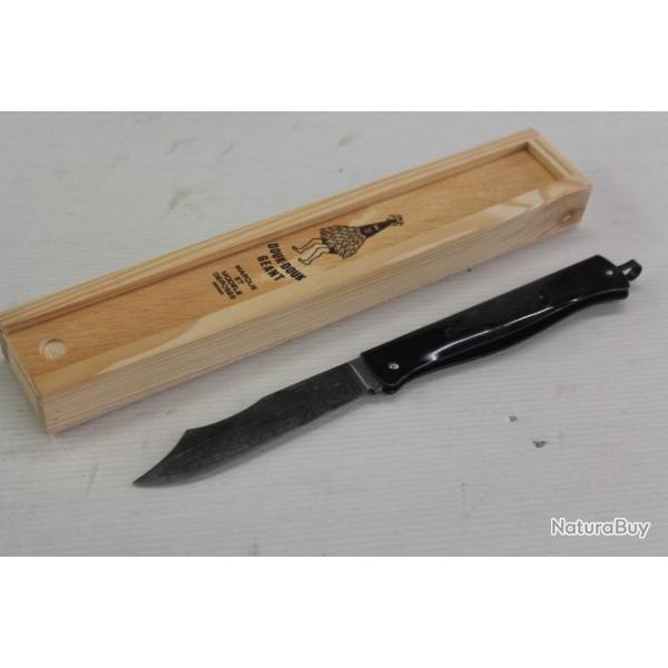 COUTEAU DOUK DOUK GEANT AVEC PLUMIER BOIS