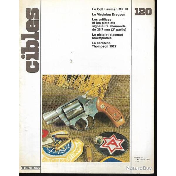 cibles 120 les artifices et les pistolets signaleurs allemands de 26,7 mm part 2, virginian dragoon