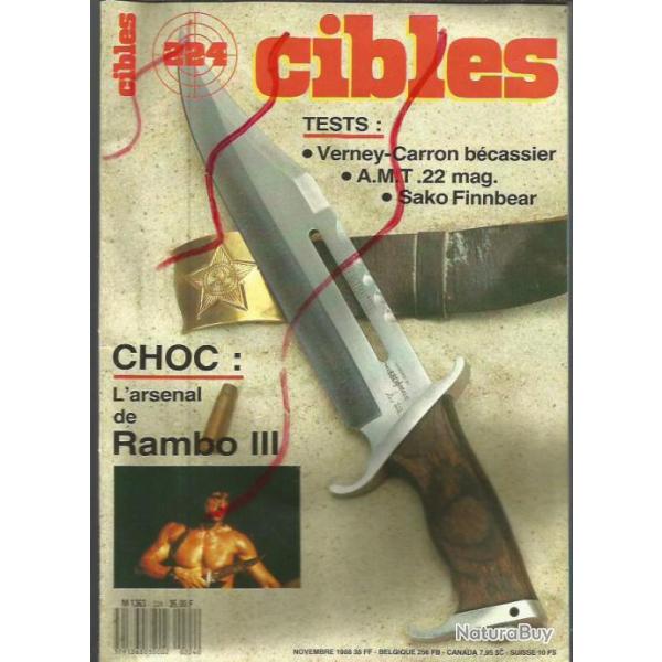 cibles 224 les armes des services sp�ciaux, l'arme qui tua kennedy, chasse � l'arc stage, rambo III