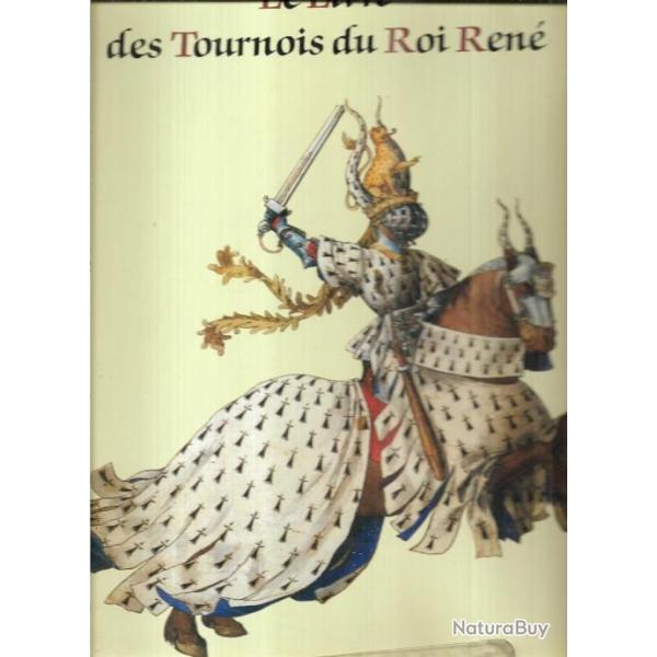 le livre des tournois du roi ren� exemplaire 072/150 , par la biblioth�que nationale moyen-age