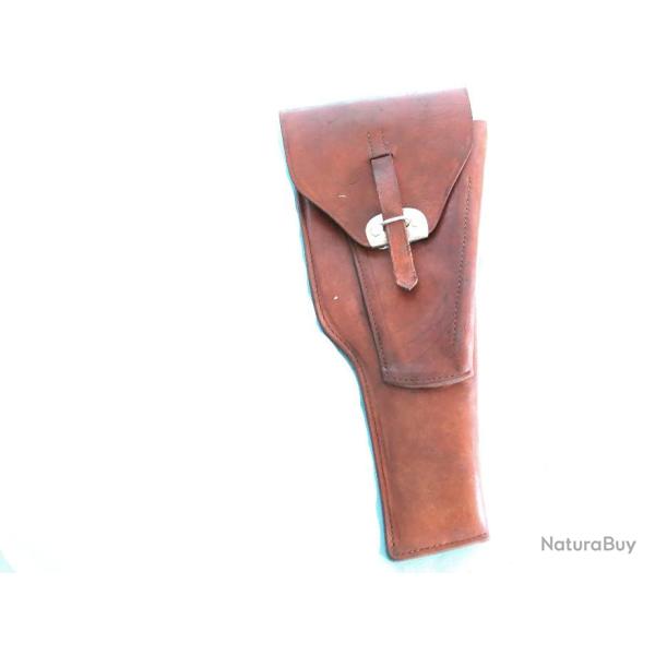 Etui cuir pistolet GP35 Belgique 1939