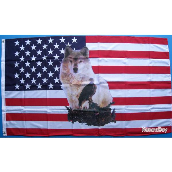 DRAPEAU  USA / LOUP-AIGLE - Ref.59