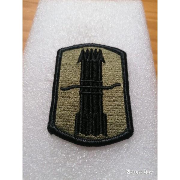 Patch arm�e us 197TH FIELD ARTILLERY BRIGADE kaki ORIGINAL 2