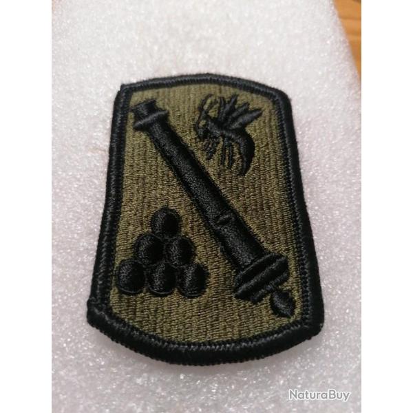 Patch arm�e us 113rd FIELD ARTILLERY BRIGADE kaki ORIGINAL 2