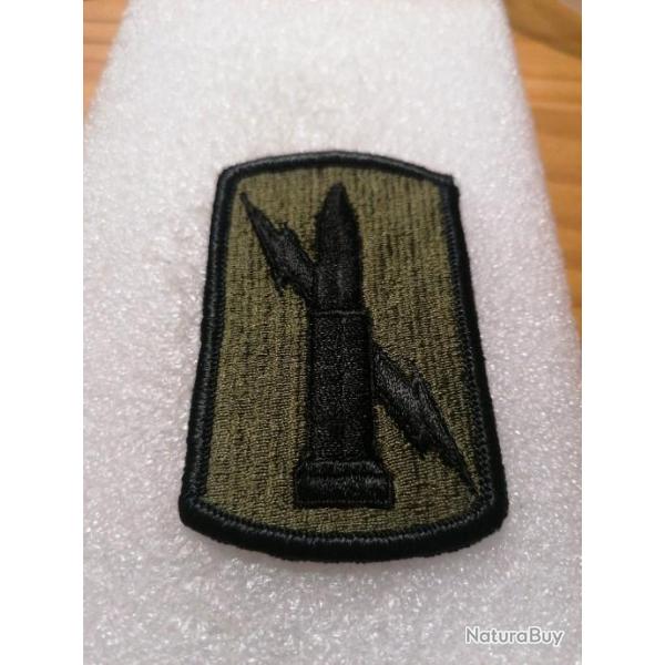 Patch arm�e us 224th FIELD ARTILLERY BRIGADE kaki ORIGINAL 2