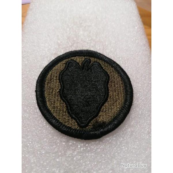 Patch arm�e us 24th INFANTRY DIVISION kaki ORIGINAL 2