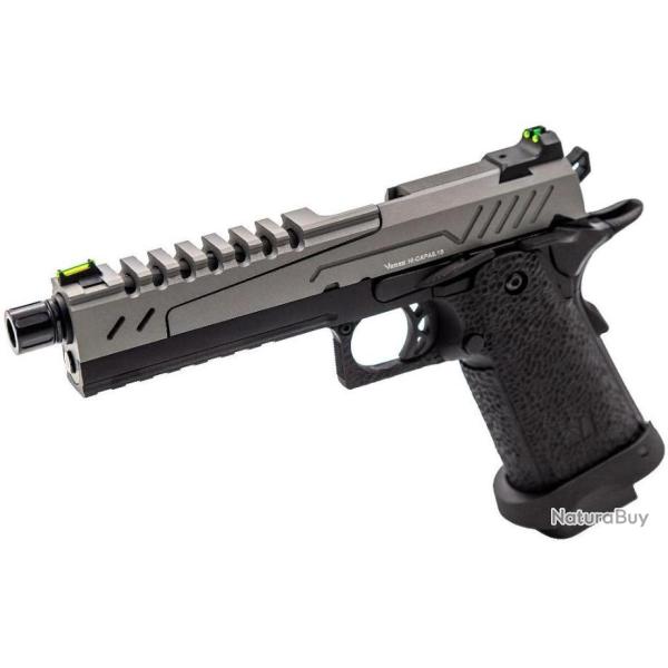 REPLIQUE GBB GAZ HI-CAPA 5.1 SPLIT GRIS / NOIR 1,0J