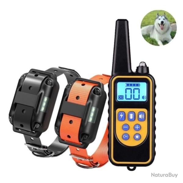 TOP OFFRE !! Collier de Dressage Etanche pour 3 Chien - LIVRAISON GRATUITE !!