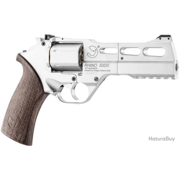 Rplique Airsoft revolver CO2 CHIAPPA RHINO 50DS 0,95J - Argent