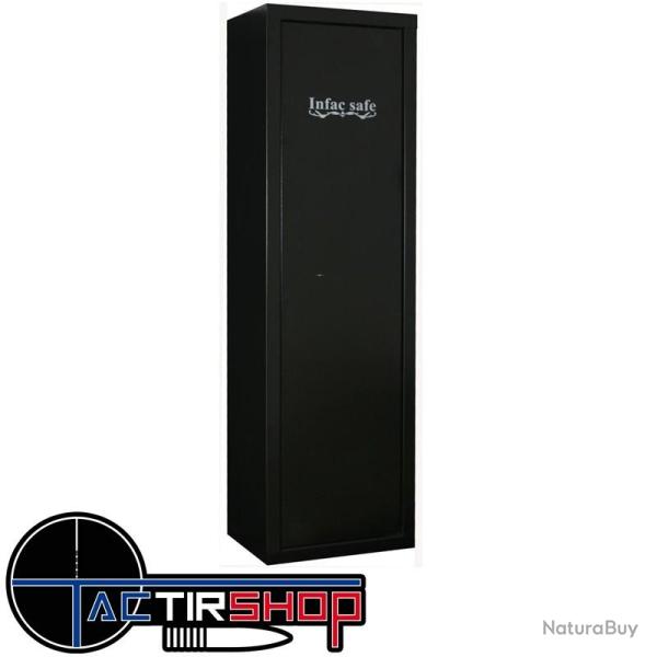 Armoire forte INFAC SENTINEL SD10 8 ARMES avec lunette plus 2 sur la porte avec coffre int�rieur