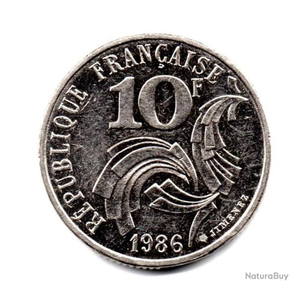 BELLE MONNAIE 10 FRANCS JIMENEZ - SUP