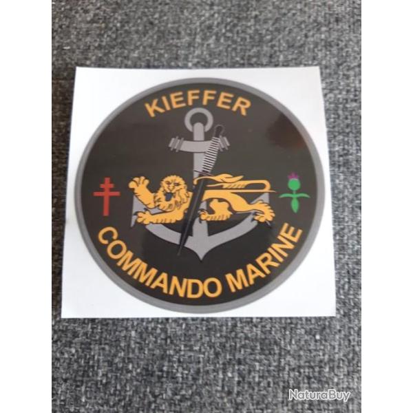 AUTO COLLANT DU COMMANDO MARINE "KIEFFER"