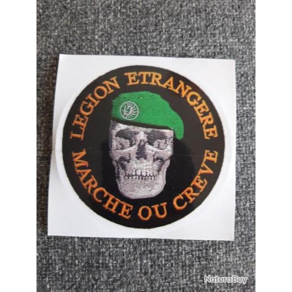 AUTO COLLANT DE LA LEGION ETRANGERE "MARCHE OU CREVE "