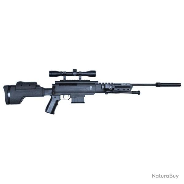 Carabine Norica Black Ops Sniper Cal.4�5 Mm + Visi�re + Bipied 19,9 joules