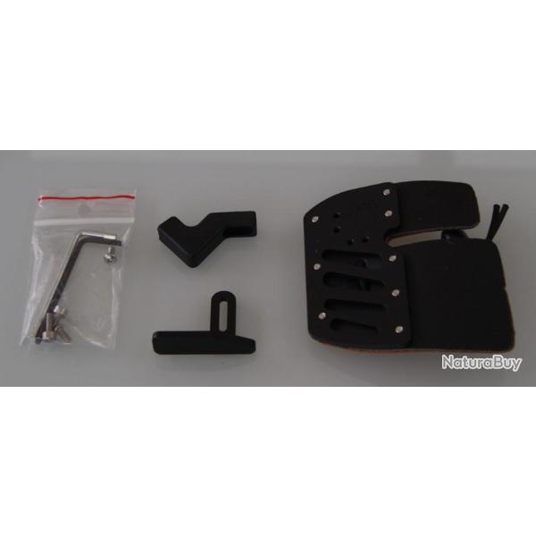 Palette a mentonniere Gaucher X-Large Exe Master Noir