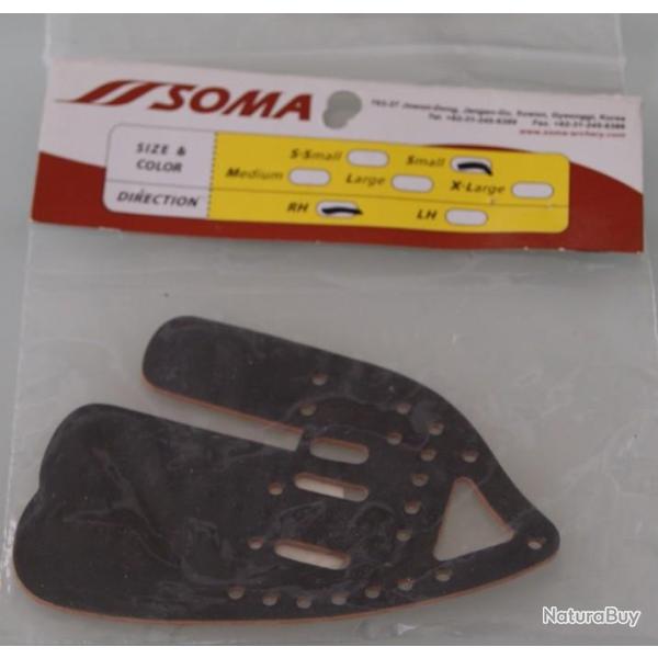 Cuir de rechange pour palette Droitier Small Fivics Saker 1 (Cuir Cordovan)