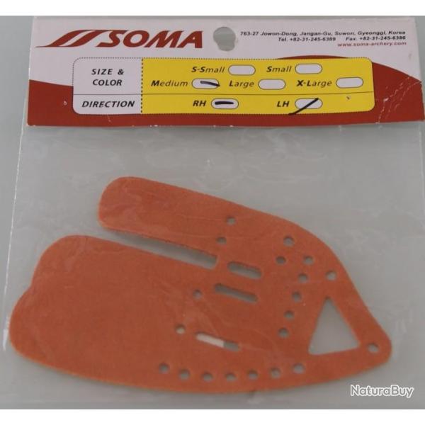 Doublure (Backing) de rechange pour palette Medium Fivics Saker 1 gaucher ou droitier