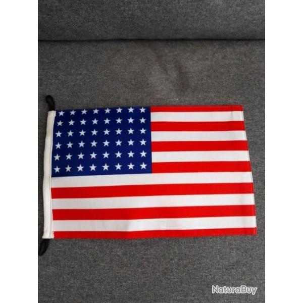 FANION EN TISSU DU DRAPEAU AM�RICAIN 48 �TOILES.