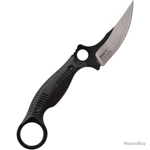 Karambit Elite Tactical Rout Lame Acier 8Cr13MoV Manche Abs Etui Kydex ETFIX007BK