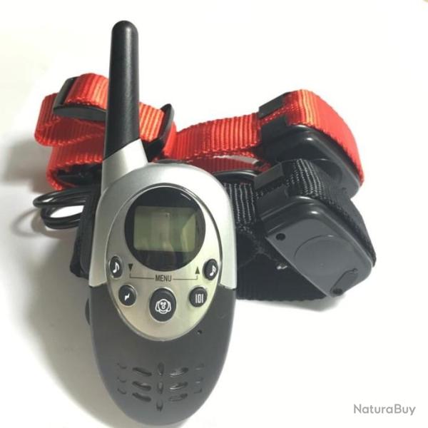 Collier de Dressage port jusqu'a 1000M - Rechargeable tanche - LIVRAISON GRATUITE !!