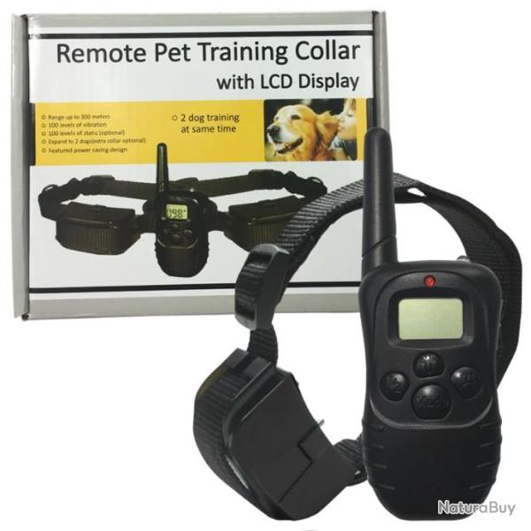 Collier d'entrainement pour chien porte 300M - LIVRAISON GRATUITE !!