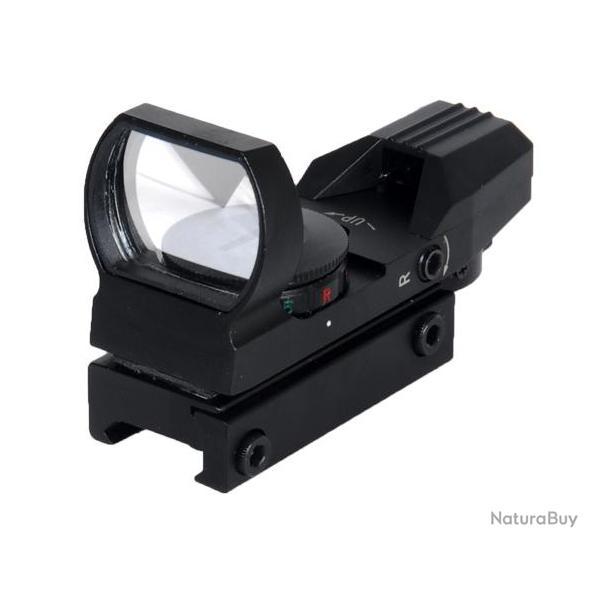 Point rouge m�tal Reflex 4 r�ticules rouge / vert
