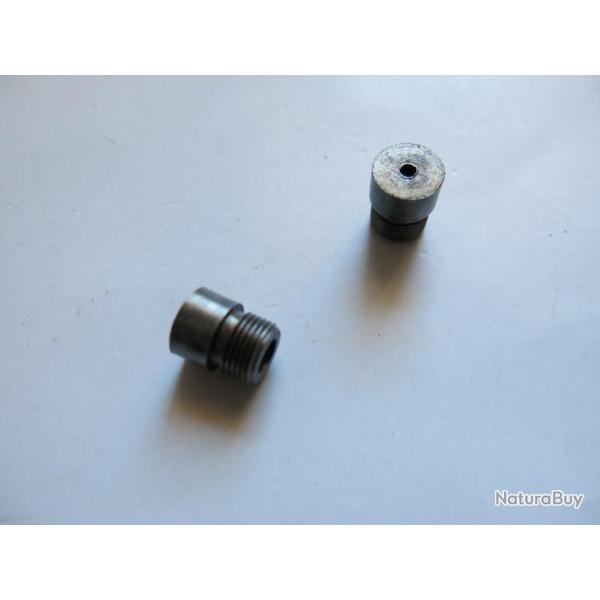 VENDU  PAR CUIRASSIER11 N1 PAIRE BOUCHON INDICATEUR ARMEMENT/SORTIE  PERCUTEUR HAMMERLESS ET AUTRES