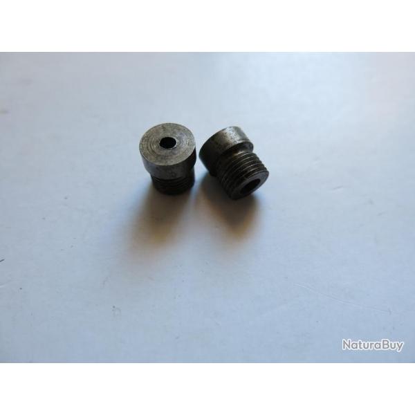 VENDU  PAR CUIRASSIER11 N2 PAIRE BOUCHON INDICATEUR ARMEMENT/SORTIE  PERCUTEUR HAMMERLESS ET AUTRES