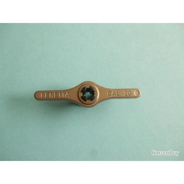 CLE DE CHOKE NICKELEE MAT BERETTA CAL 20