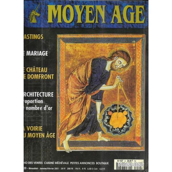 moyen-age n�20 ,h�raldique , cuisine m�di�vale , botanique , numismatique Revue heimdal ,hastings