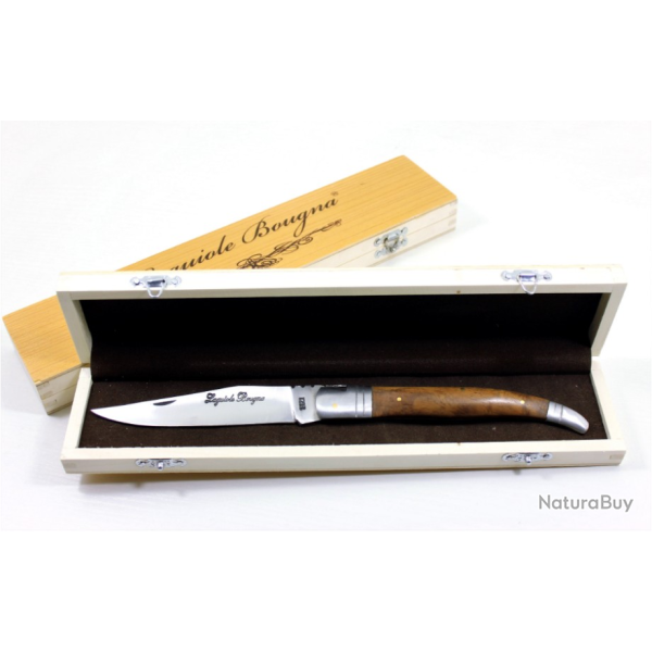 COFFRET - Couteau pliant grande taille - Bois de Palissandre (4)