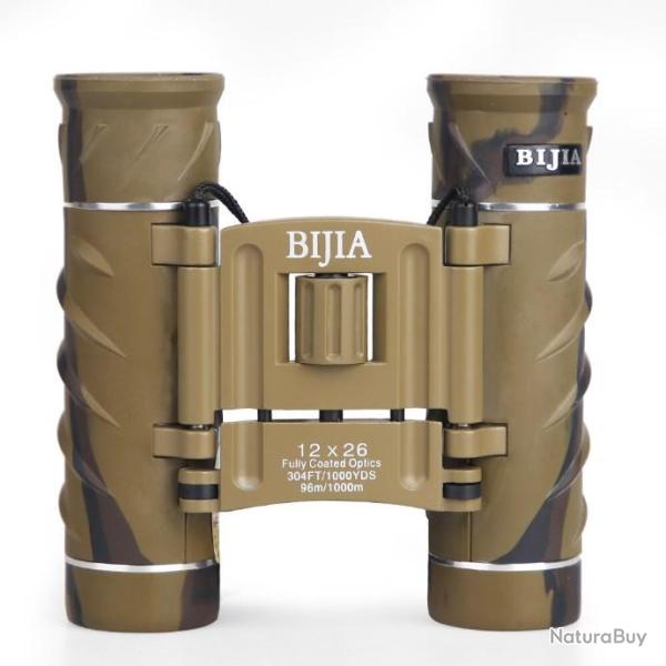 BIIJA Mini Jumelles 12X26 HD - LIVRAISON GRATUITE !!