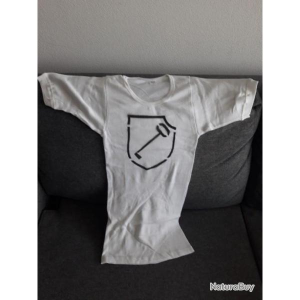 T-SHIRT BLANC "LEIBSTANDARTE"