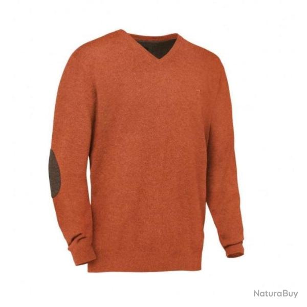 Pull Outdoor Club Interchasse Weslon Bleu 2XL Rouille