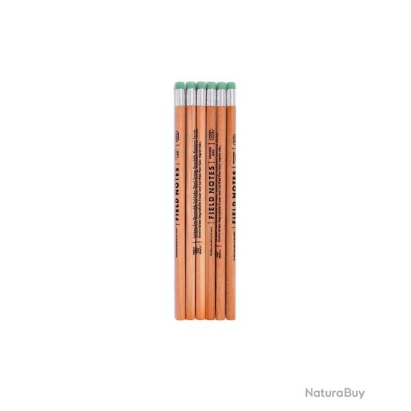 Field Notes No. 2 Woodgrain Pencil 6-Pack