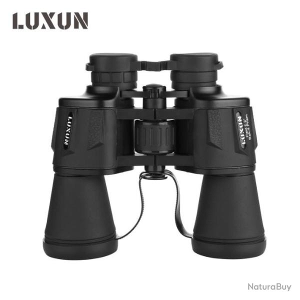 LUXUN Jumelles Militaires 20x50 Noir - LIVRAISON GRATUITE !!