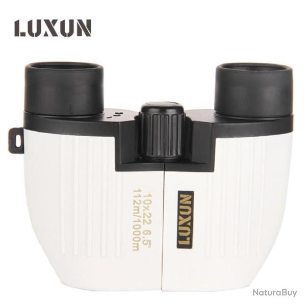 LUXUN Jumelles 10X22 HD BLANC - LIVRAISON GRATUITE !!