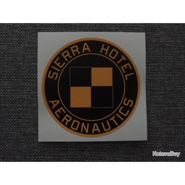 Adhsif aviation aronautique militaire Sierra Hotel neuf