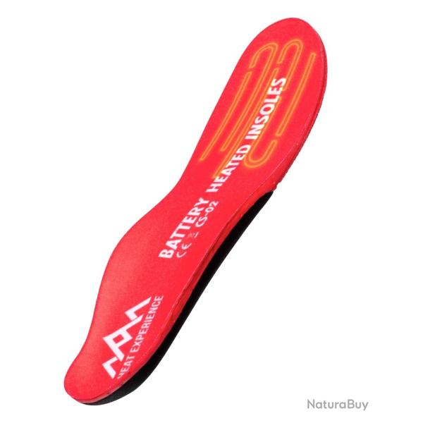 Semelles chauffantes, Heat Exp�rience Rouge 44 - 46