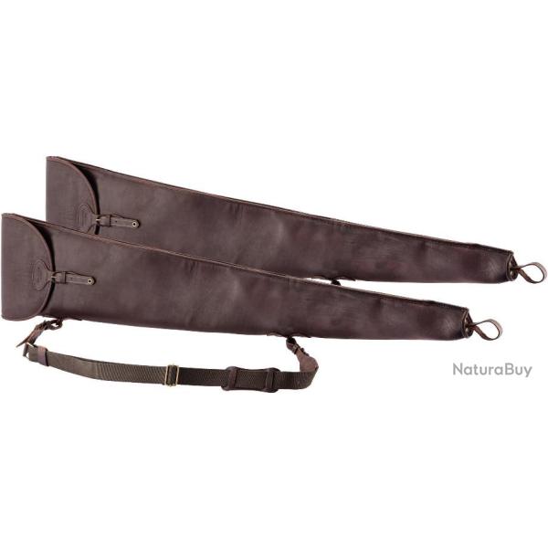 Double fourreau en cuir